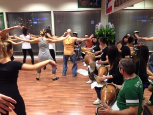 Workshop con percussioni dal vivo